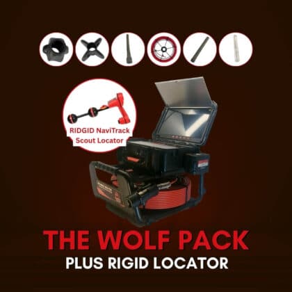 The Wolf Drain Camera Package Plus Locator | Razorback Drain Pros NZ