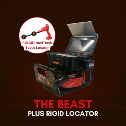 The Beast Drain Camera Plus Locator | Razorback Drain Pros NZ