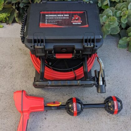 Razorback Drain Camera paired with RIDGID NaviTrack Scout Locator (14)