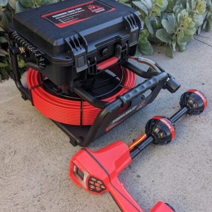 Razorback Drain Camera paired with RIDGID NaviTrack Scout Locator (15)