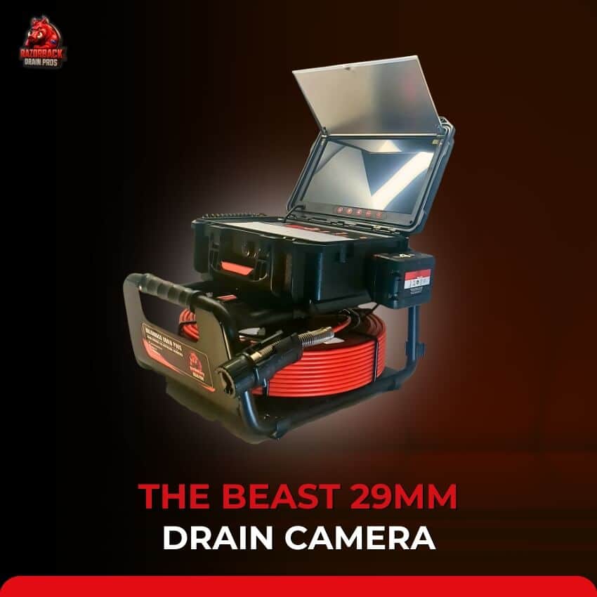 The Beast 29mm Drain Camera | Razorback Drain Pros NZ