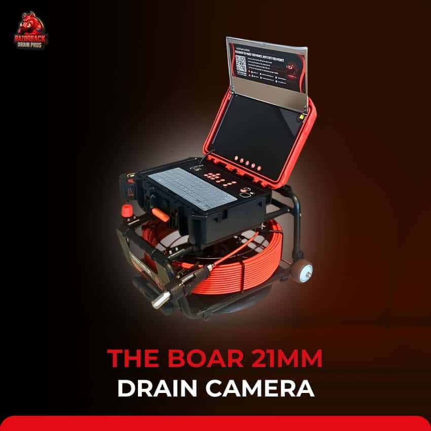 The Boar 21mm Drain Camera | Razorback Drain Pros NZ