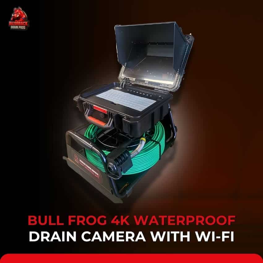 Bull Frog Drain Camera | Razorback Drain Pros NZ
