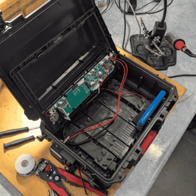 The Drain Camera is being repaired and checked.