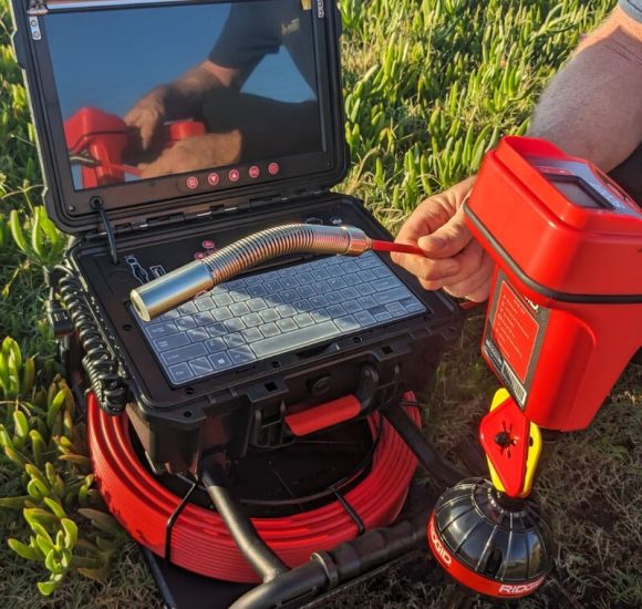 Razorback Drain Camera paired with RIDGID NaviTrack Scout Locator (10)