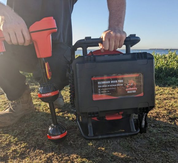 Razorback Drain Camera paired with RIDGID NaviTrack Scout Locator (3)